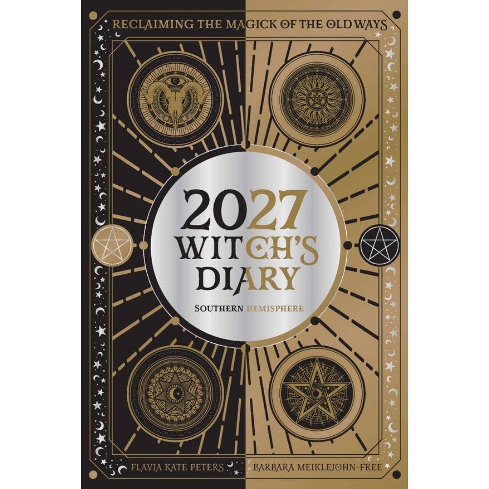 2027 Witch's Diary Southern Hemisphere, Reclaiming The Magick Of The Old Ways