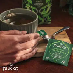 Pukka Herbs 20 Herbal Tea Bags, Supreme Matcha Green