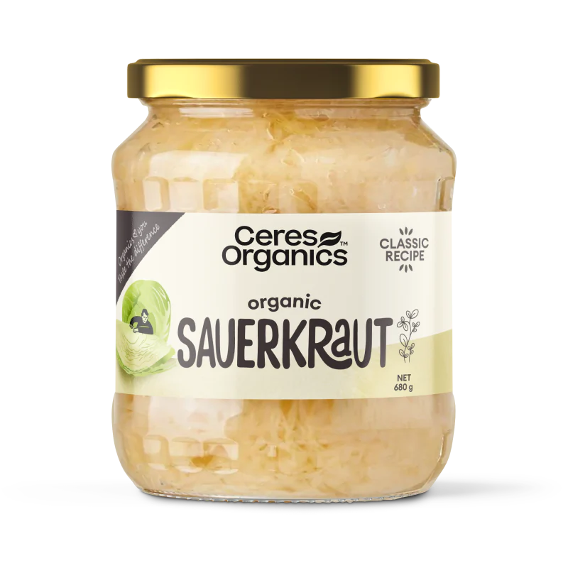 Ceres Organics Organic Sauerkraut 680g, Slowly Fermented