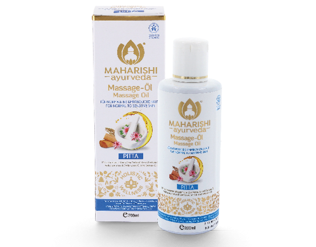 Maharishi Ayurveda Massage Oil 200mL, PITTA For Normal To Sensitive Skin