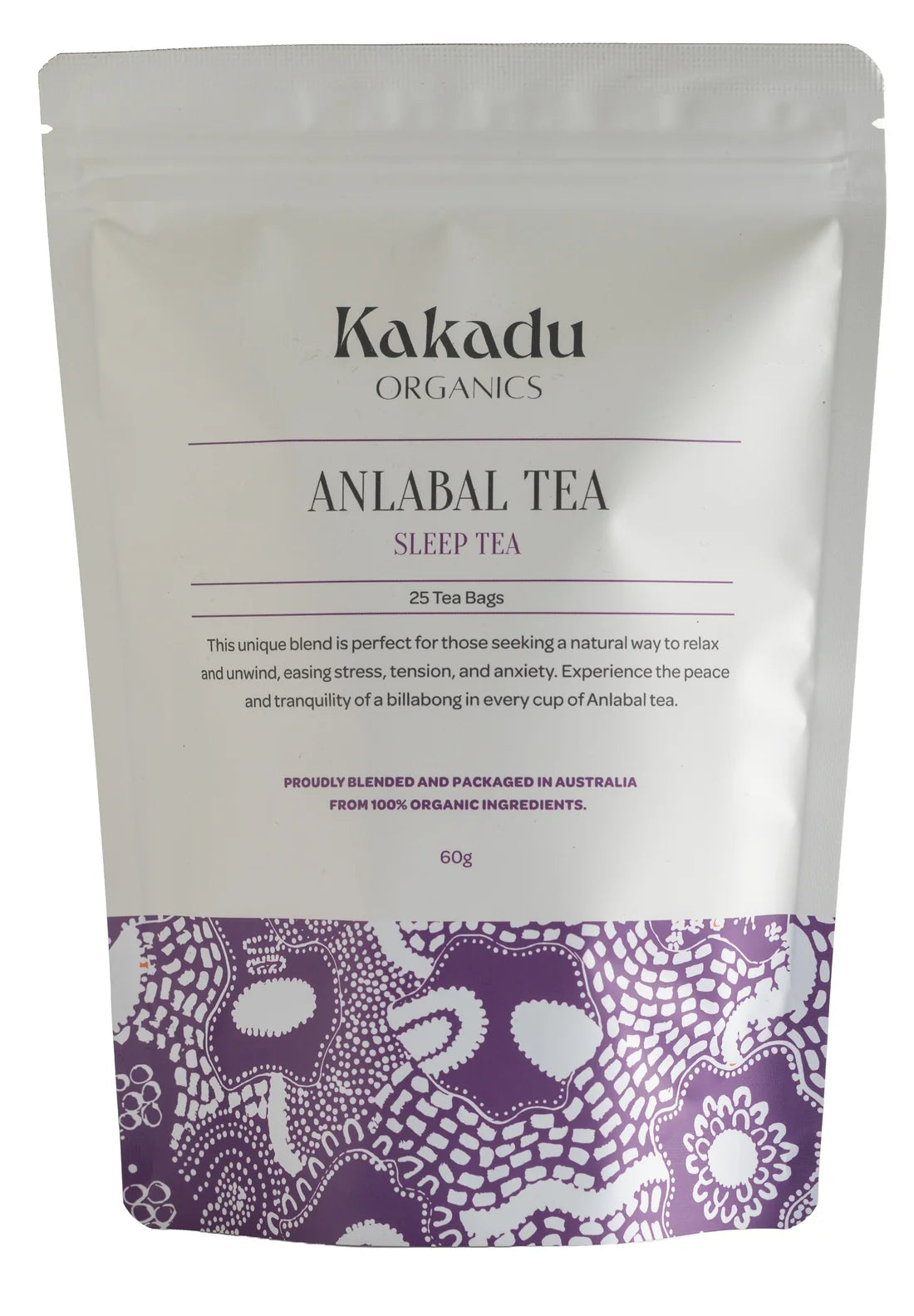 Kakadu Organics Anlabal Tea Sleep Tea 25 Tea Bags, Relax & Unwind