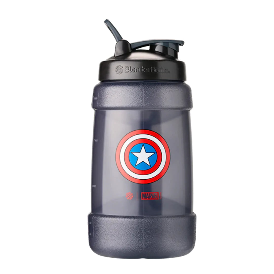Blender Bottle Hydration Koda 74oz / 2.2LMarvel Edition, BPA Free With A Spout Guard; Please Choose Your Marvel Hero