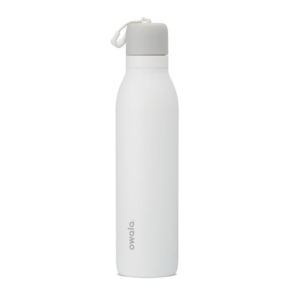 Owala FreeSip Twist Stainless Steel Water Bottle 18oz Or 24oz, Shy Marshmallow