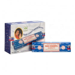 Satya Sai Baba Nag Champa Agarbatti Incense 10g, 15g, 40g Or 250g The Original Hand Rolled In India