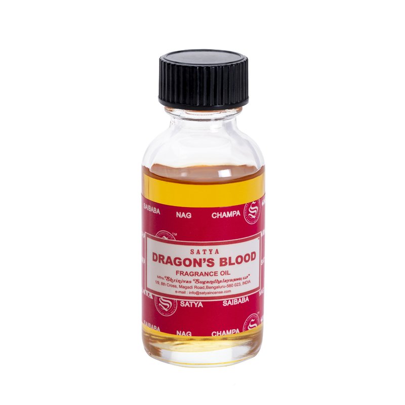 Satya Dragon's Blood Fragrance Oil 30mL, Made In India