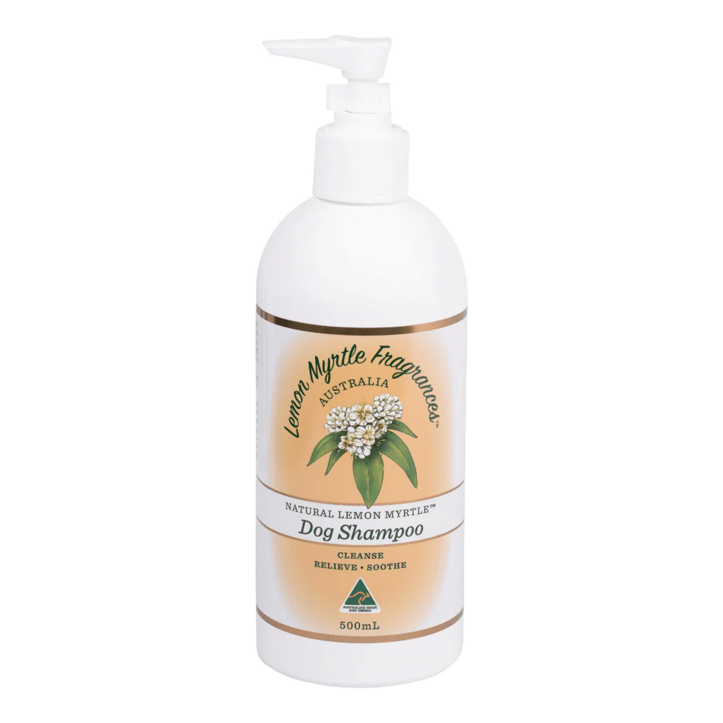 Lemon Myrtle Fragrances Dog Shampoo 500ml, Pamper Your Pooch!