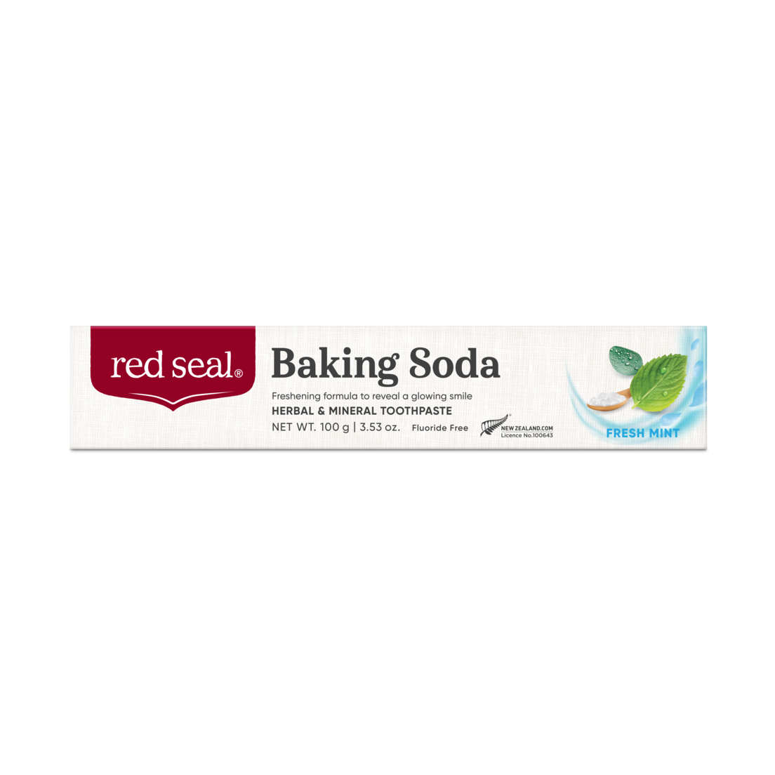 Red Seal Baking Soda Toothpaste 100g, With Fresh Mint
