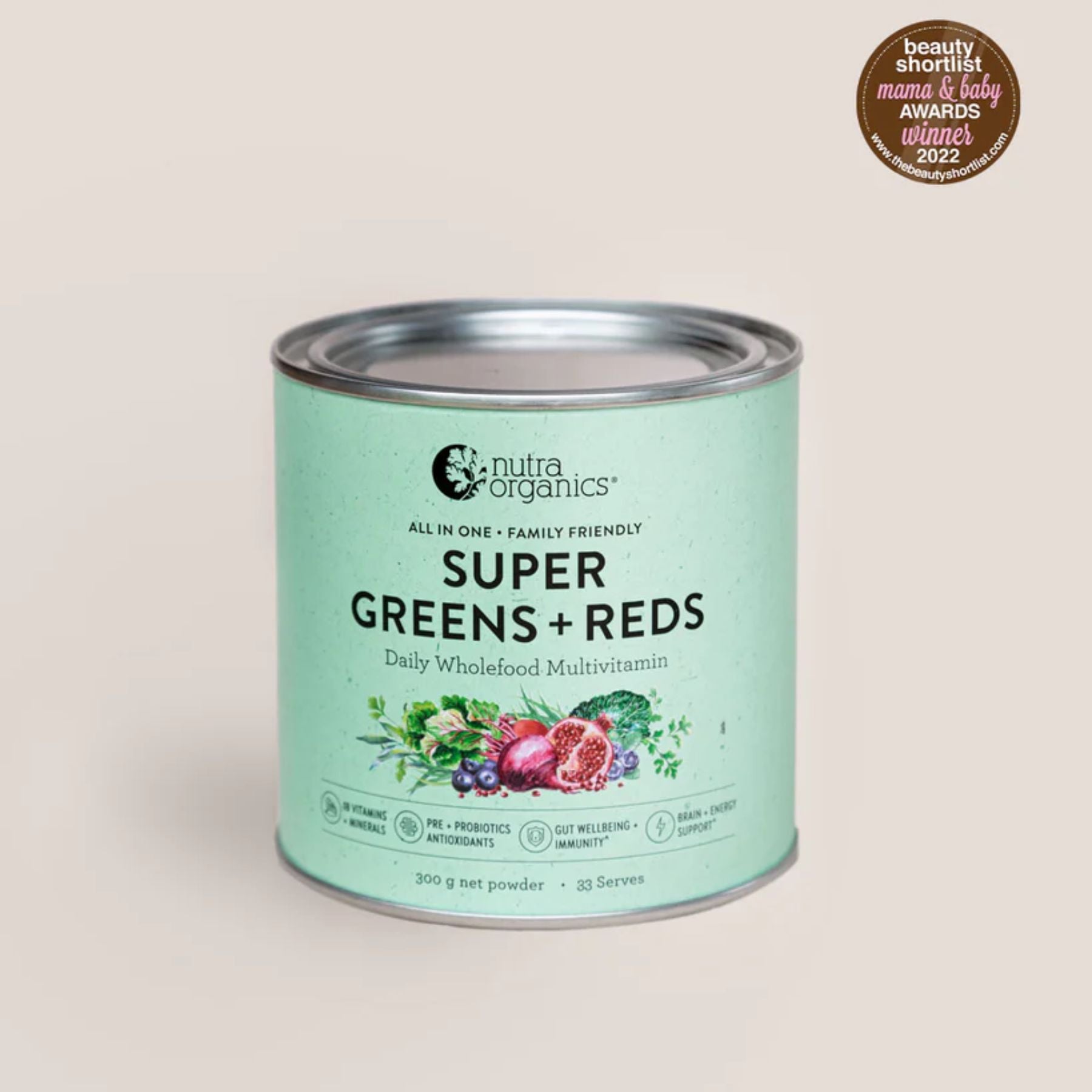 –　Alkalising　300g,　Super　Nutra　1kg,　Reds　Nuts　600g　150g,　Greens　Health　Australia　Organics　Or