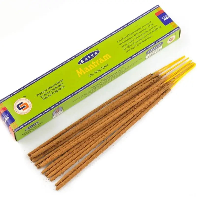 Satya Mantram The Holy Name Incense 15g, Premium Masala Base