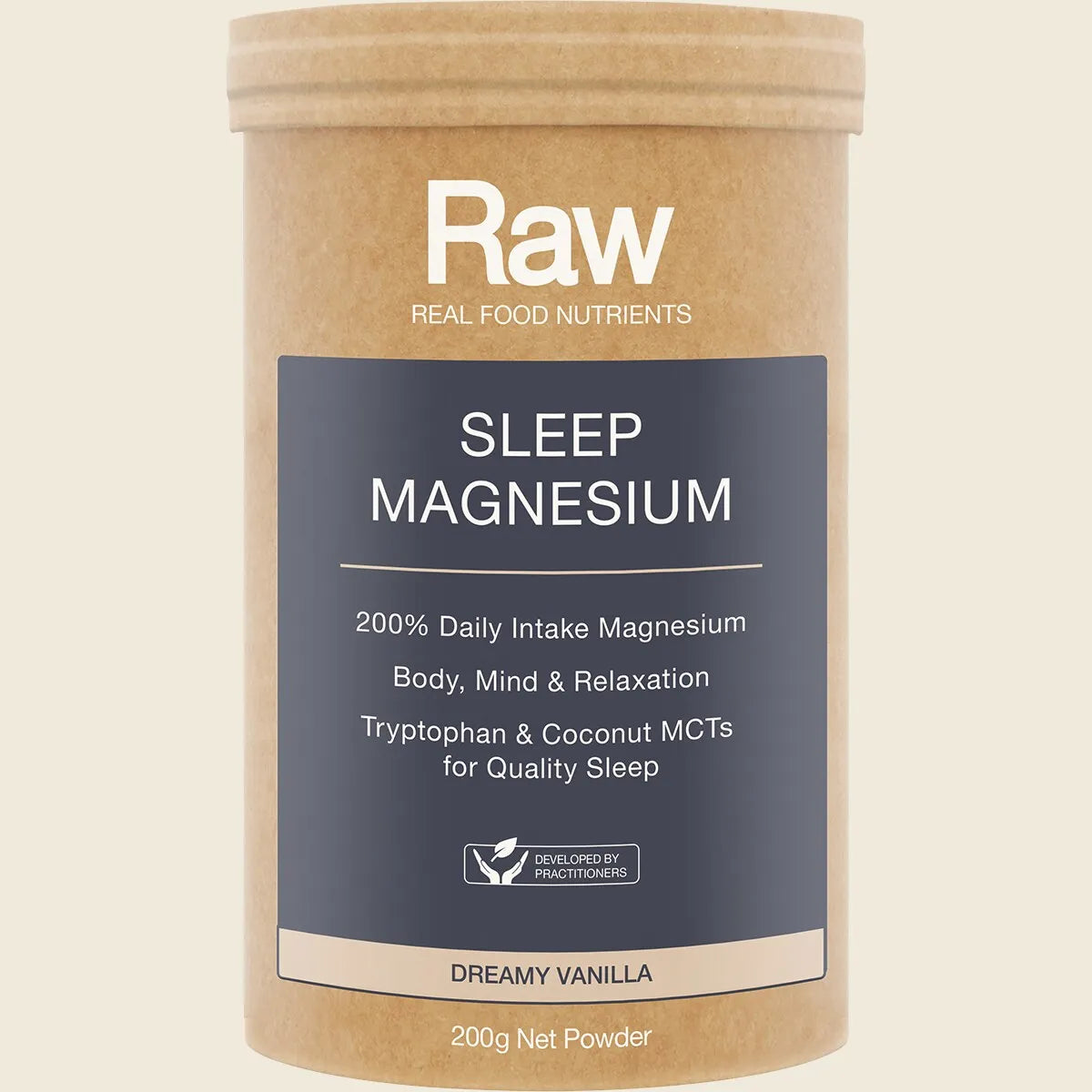 Amazonia Raw Sleep Magnesium Dreamy Vanilla, Choose Your Size!
