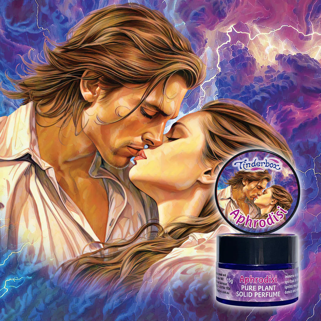 Tinderbox Aphrodisi Solid Perfume 15g, Ignites Magnetic Love