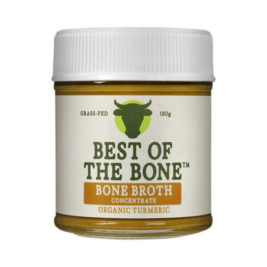 Best Of The Bone Organic Turmeric Beef Bone Broth Concentrate 180g, An Anti-Inflammatory Broth
