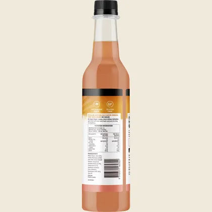 Buderim Ginger Lemon, Lime & Bitter Refresher Cordial No Sugar 750ml, Zesty Sugar-Free Sipper