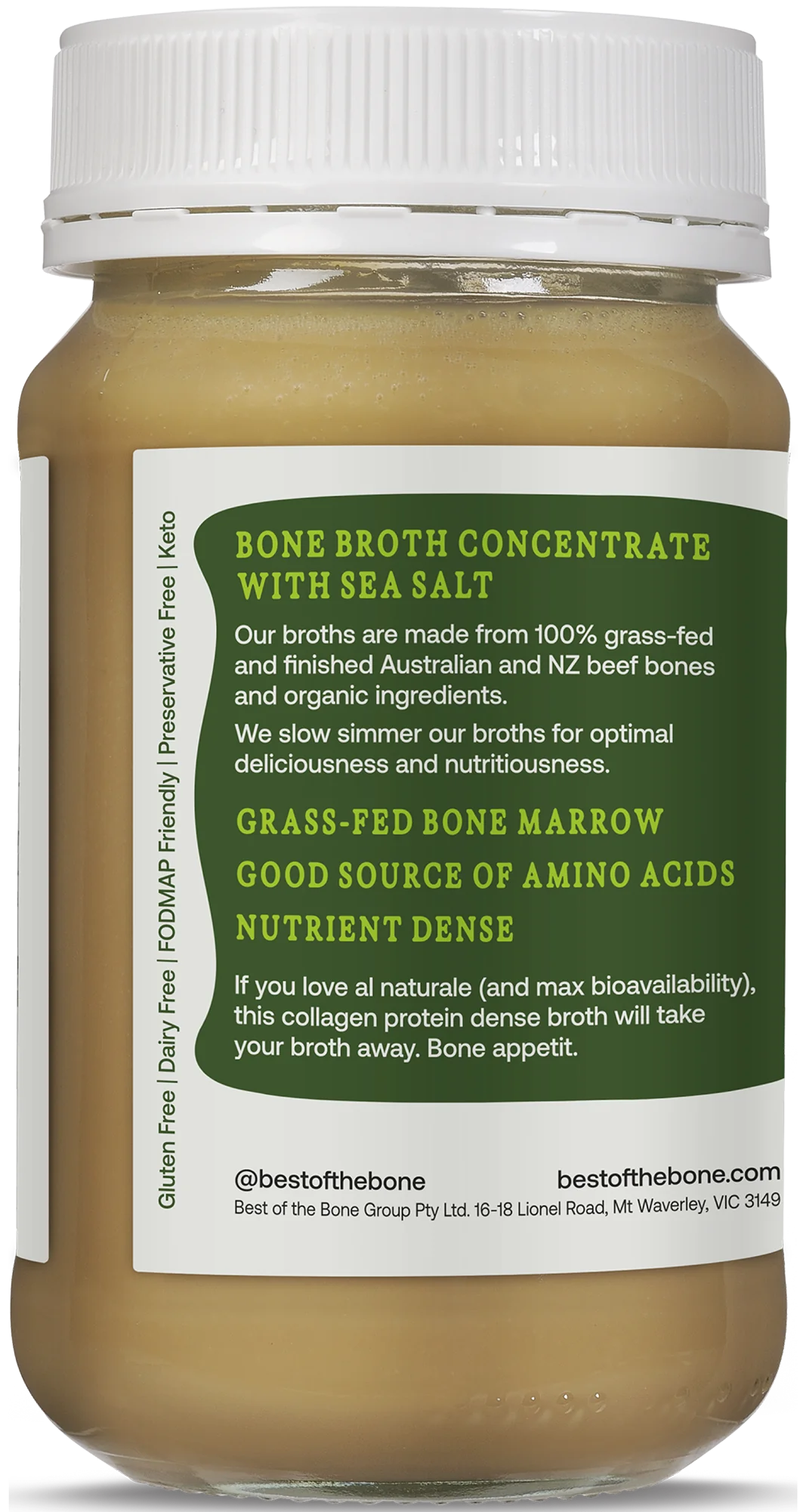 Best Of The Bone Original Bone Broth Concentrate 390g, Good Source Of Amino Acids