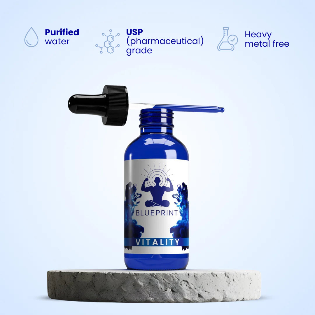 Blueprint Vitality Methylene Blue 30mL, Say Goodbye To Brain Fog!