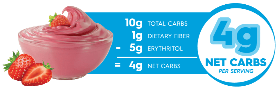 Simply Delish Strawberry Pudding 48g, Sugar Free & Vegan