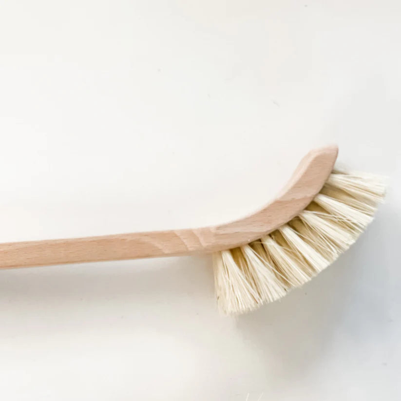 Good Change Store Dish Brush Wooden Handle With Plant Bristles, Naturally Biodegradable