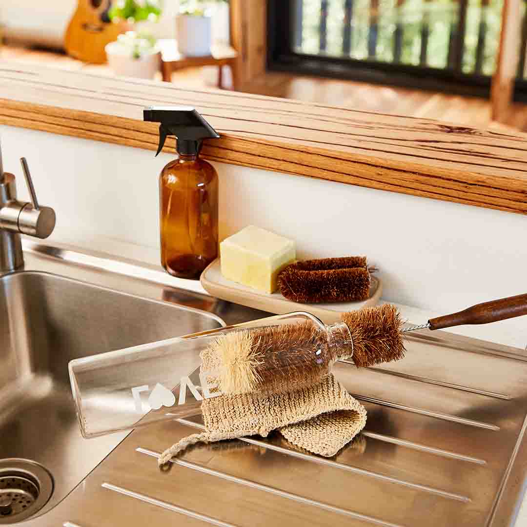 Eco Max Premium Bottle Brush, A Natural Fibre Brush