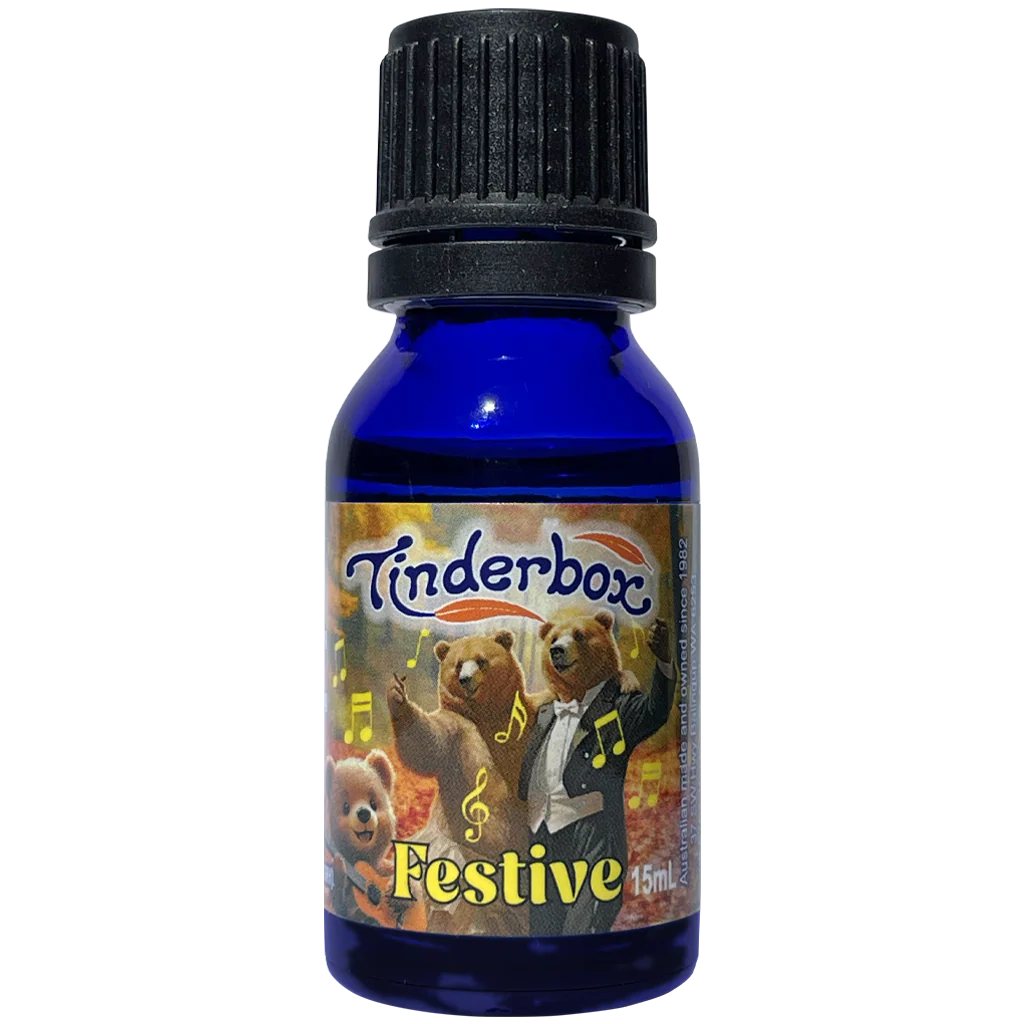 Tinderbox Essential Oil Festive Blend 15mL, Joyful Aroma Concentrate