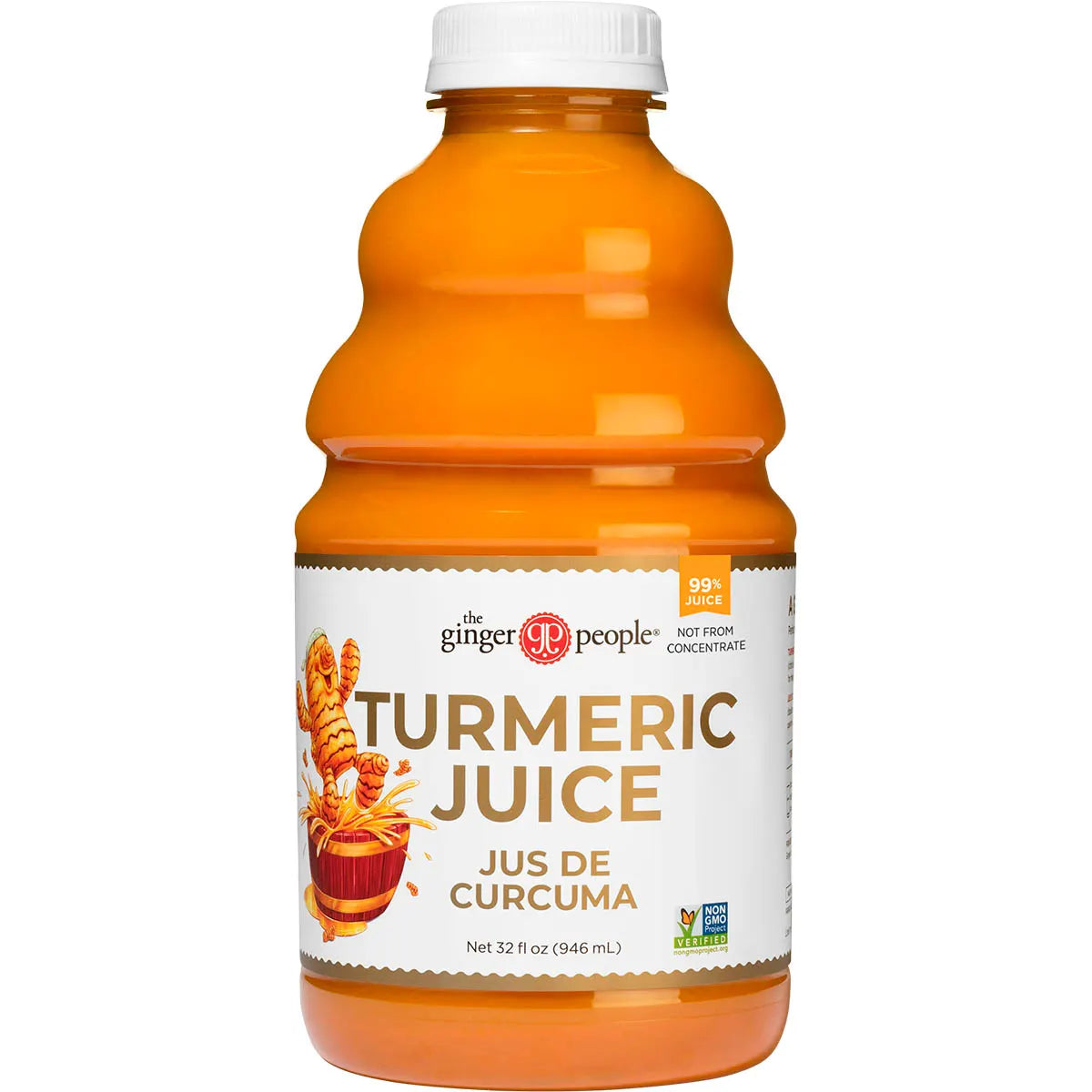 The Ginger People Turmeric Juice 946mL, 1 Tbsp Of Turmeric Juice = 2 Tbsp Of Fresh Turmeric