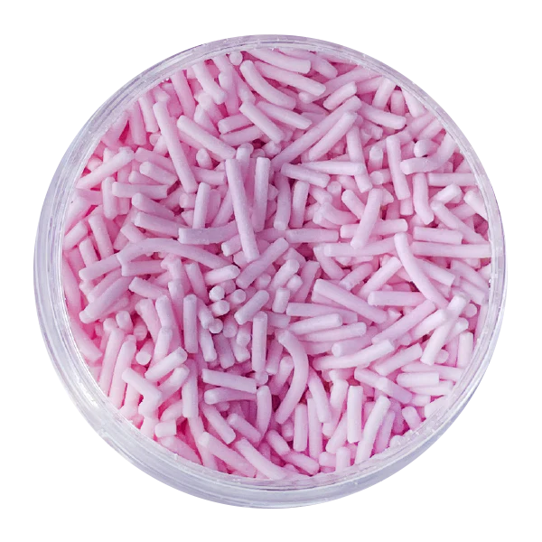 Hopper Gluten Free Pink Sprinkles 125g, No Artificial Colours Or Flavours