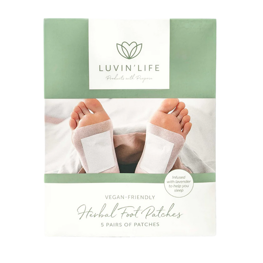 Luvin Life Herbal Foot Patches {5 pairs}, Vegan-Friendly