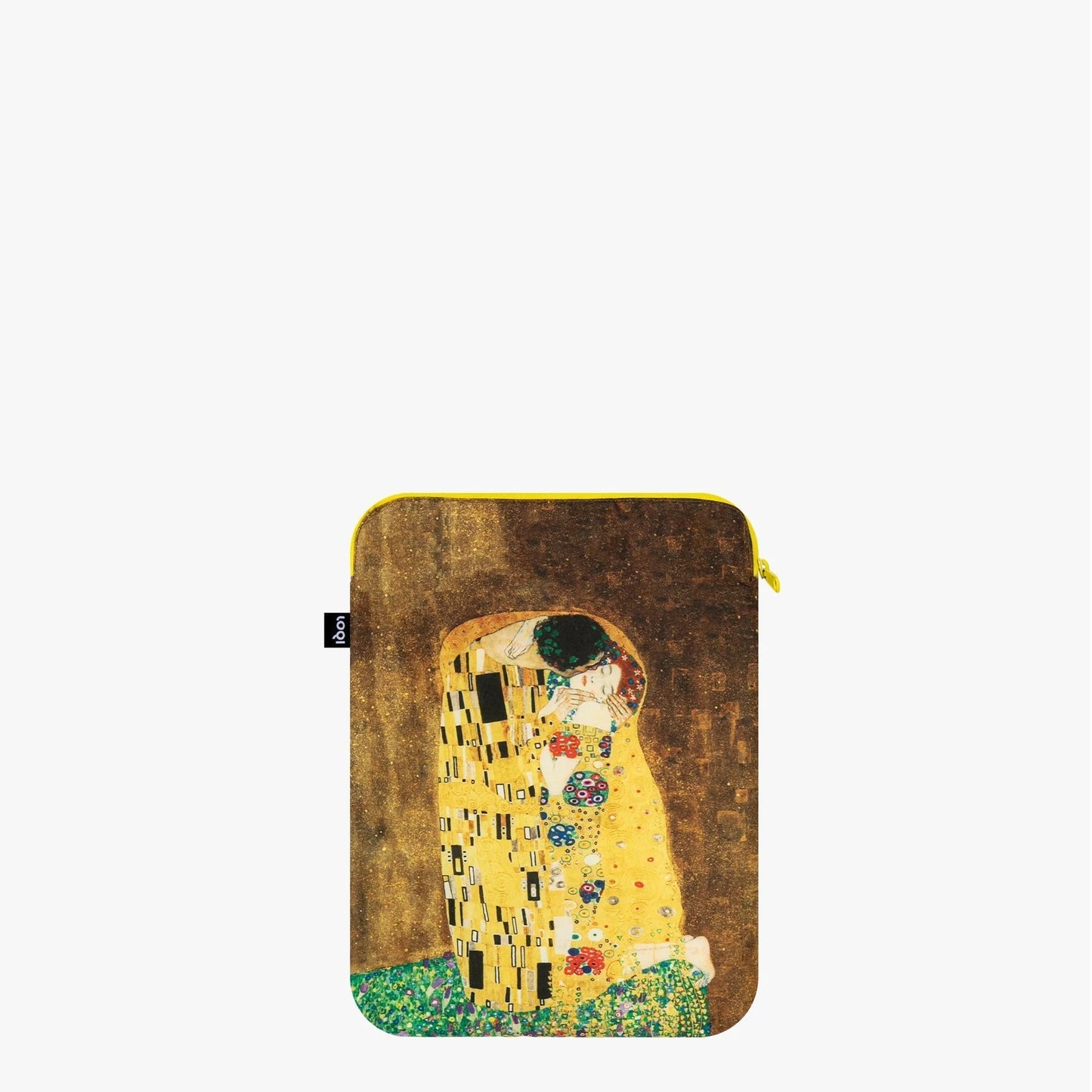 LOQI Recycled Laptop Sleeve, The Kiss | By Gustav Klimt