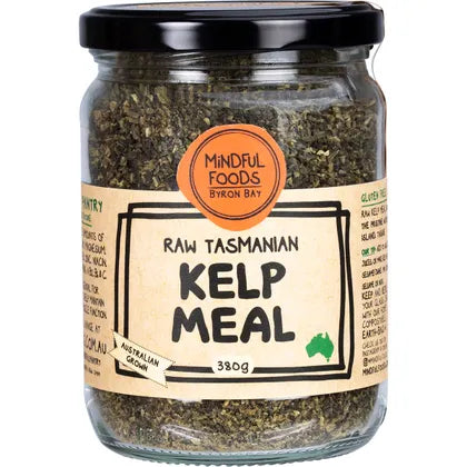 Mindful Foods Raw Tasmanian Kelp Meal 180g Or 380g, Richest Source Of Iodine