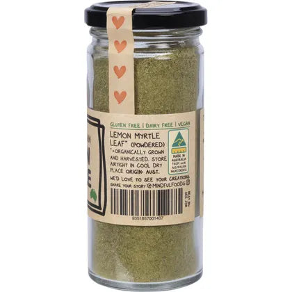 Mindful Foods Australian Lemon Myrtle 90g, Australian Bush Food