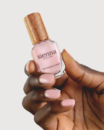 Sienna Byron Bay Nail Polish 10mL, Magic {Shimmering Cherry Blossom Pink}