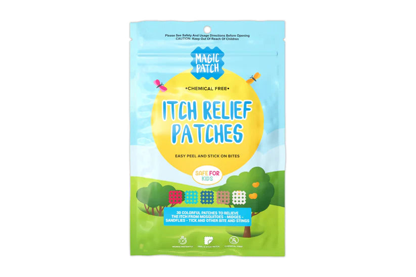 The Natural Patch Co. Itch Relief Stickers 27 Patches, Instantly Makes That Itch Disappear!
