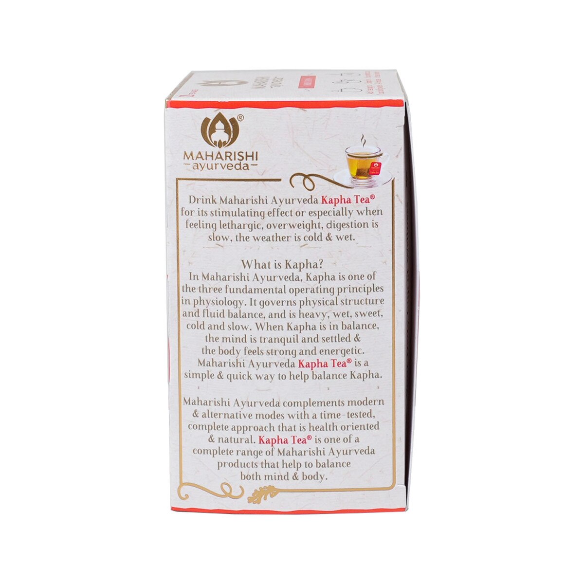 Maharishi Ayurveda Organic Kapha Tea 20 Tea Bags, Spicy & Stimulating