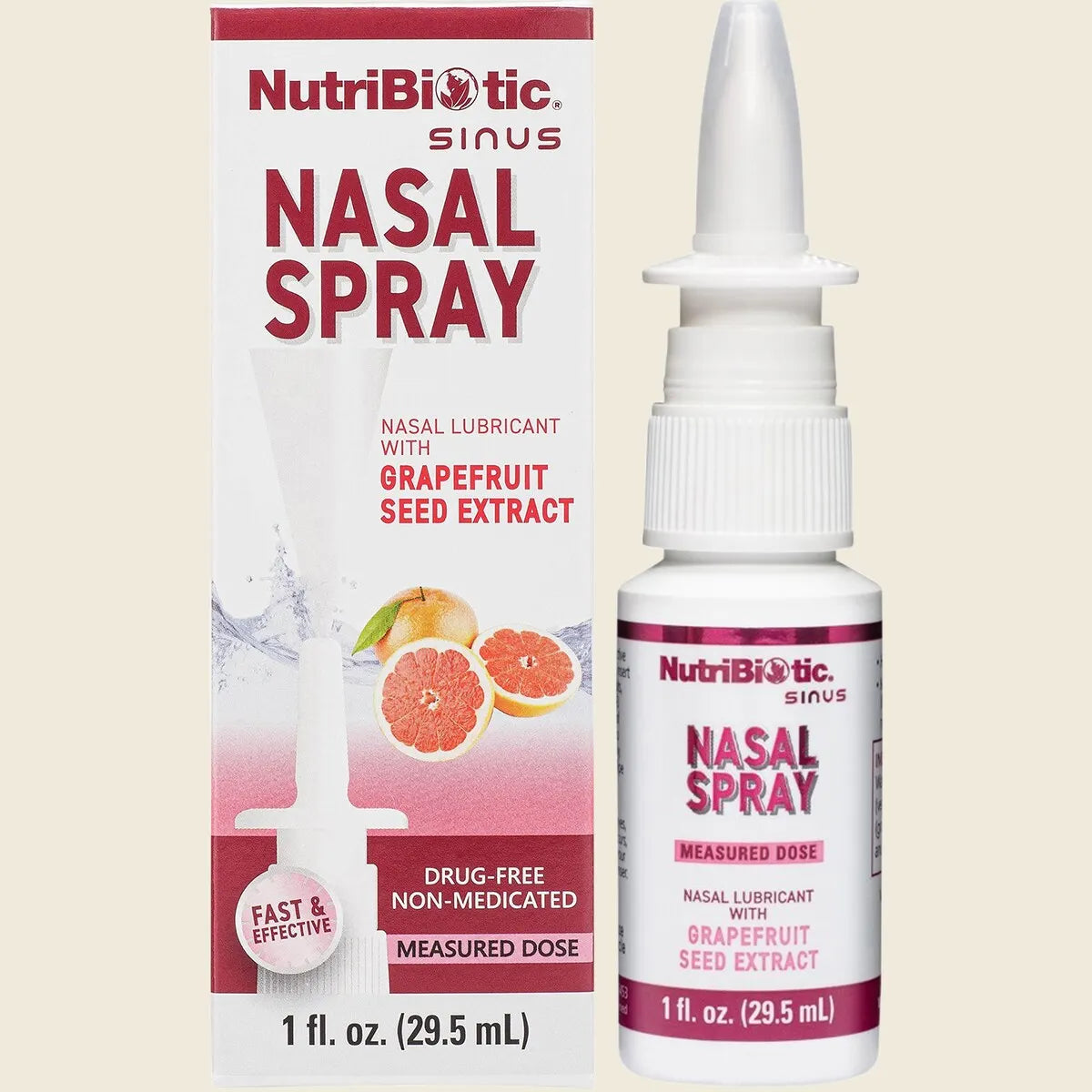 Nutribiotic Nasal Spray Pump 29.5mL, With Grapefruit Seed Extract