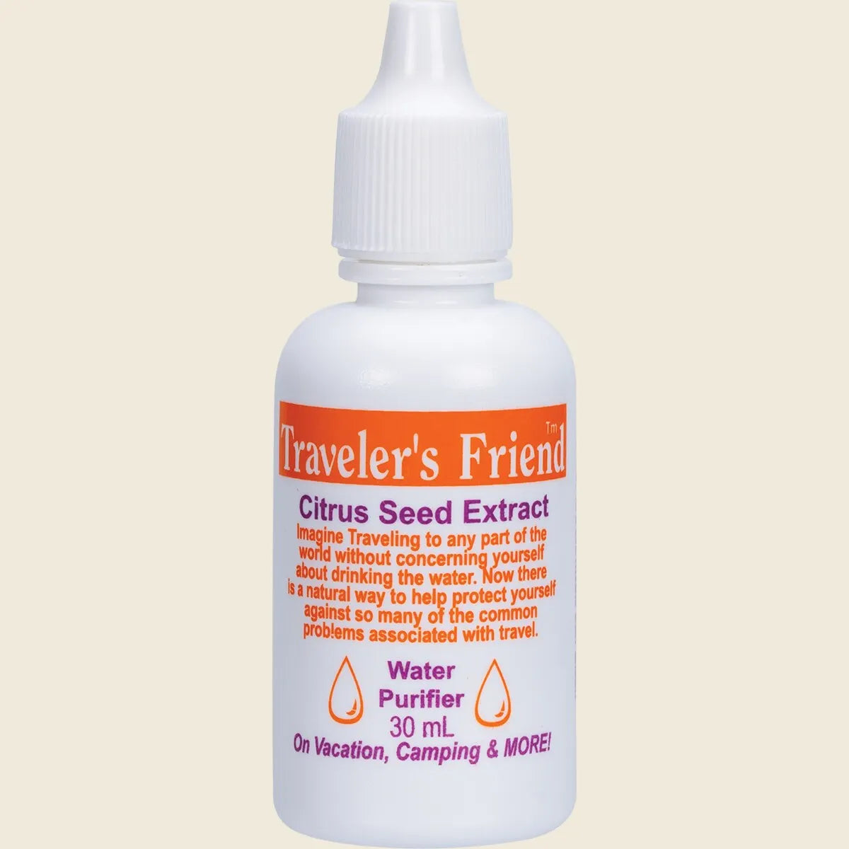 Nutribiotic Traveler's Friend Citrus Seed Extract 30mL, Safe & Non-Toxic