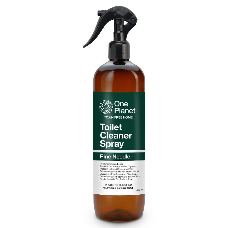 One Planet Toilet Cleaner Spray 500mL, Pine Needle Fragrance