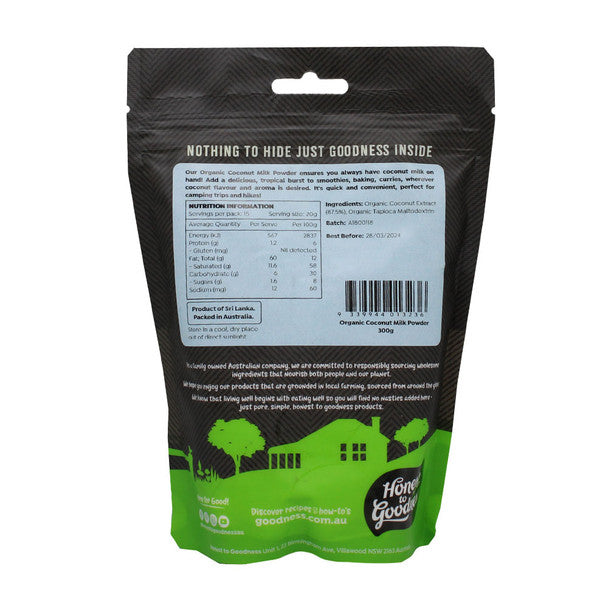 Honest To Goodness Organic Roasted & Salted Macadamia Nuts 200g, Premium Aussie