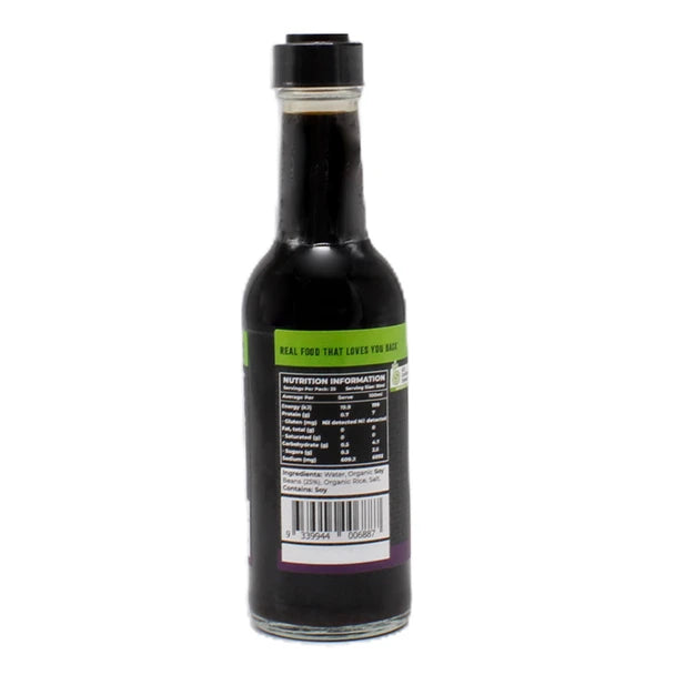 Honest To Goodness Certified Organic Tamari Soy Sauce 250mL, Gluten-Free & No Added Sugar