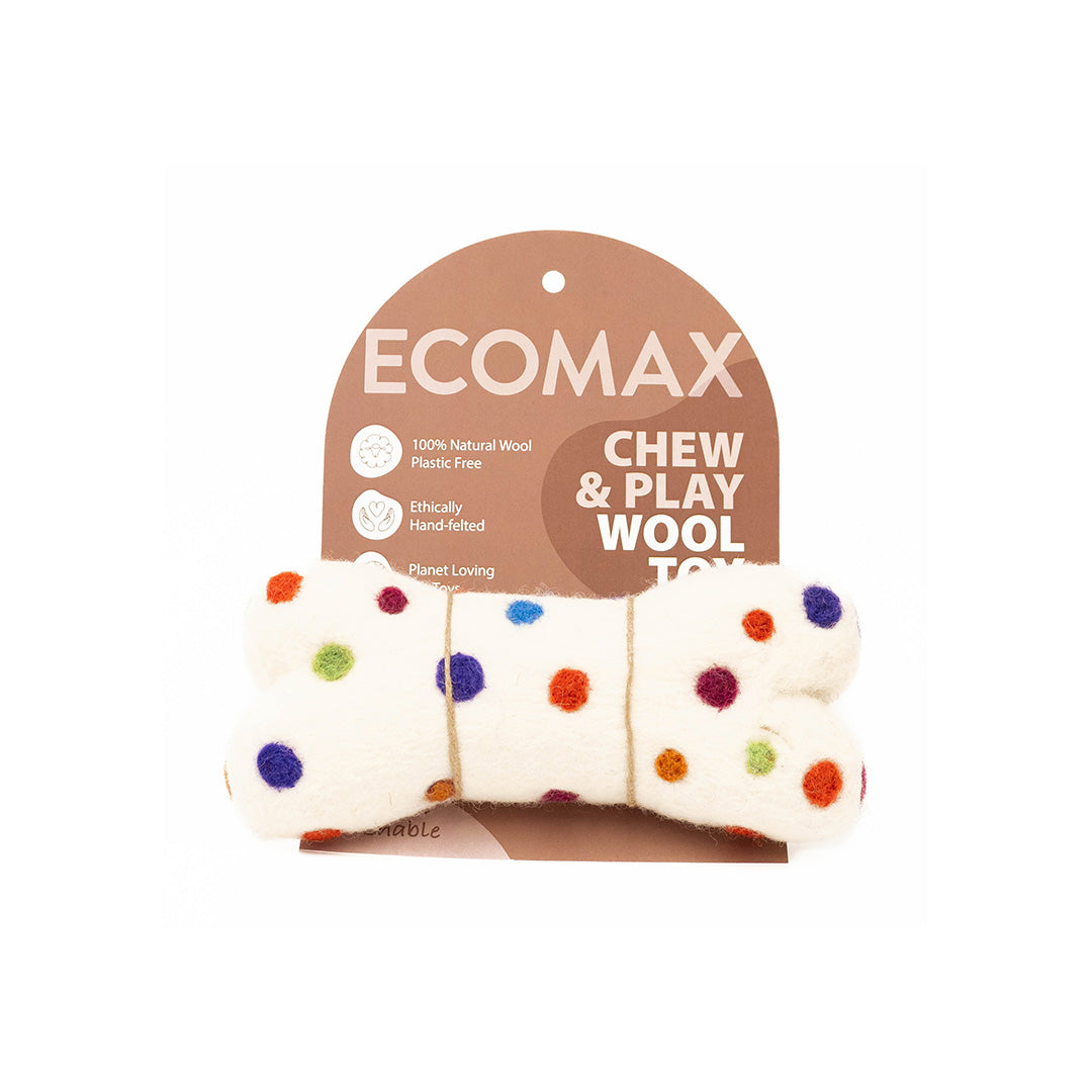 Eco Max Chew & Play Large Wool Toy, Please Select Your Pattern