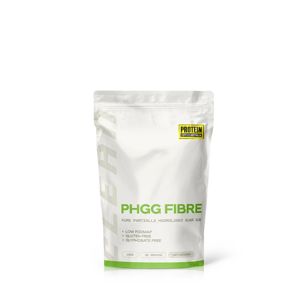 Protein Supplies Australia Pure Partially Hydrolysed Guar Gum Fibre 150g, Unflavoured