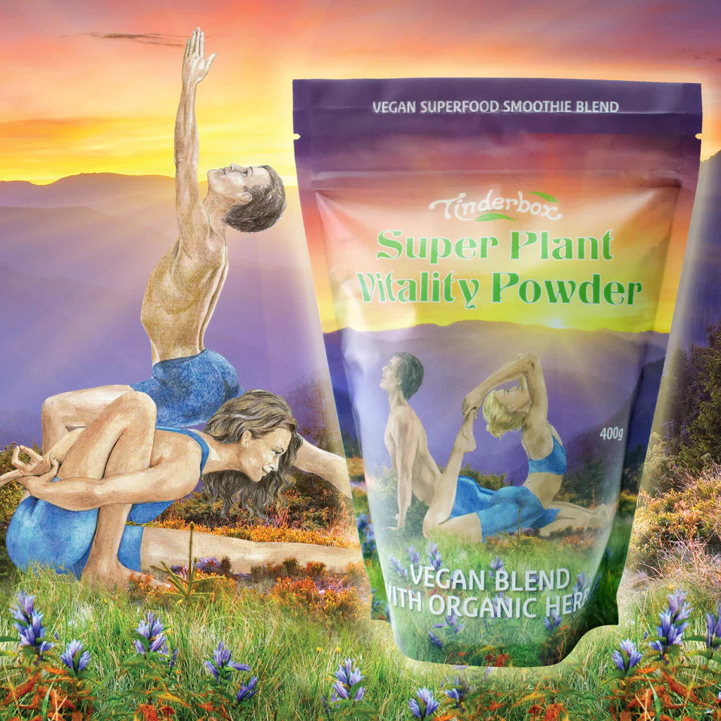 Tinderbox Super Plant Powder 400g, Vegan Blend With Organic Herbs