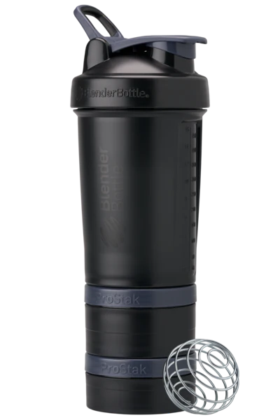 Blender Bottle ProStak V2 22oz / 651mL, BPA Free With A Storage Compartment & A Pull Out Pill Tray; Please Choose Your Colour