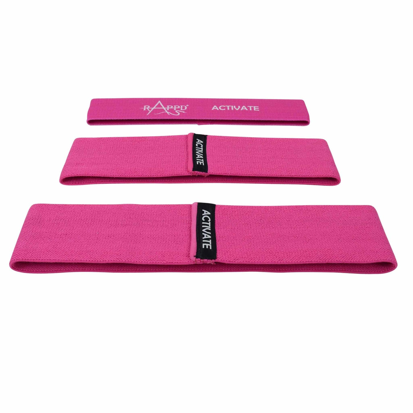 Rappd POWER Resistance Bands, High Resistance Bands & Are Sold as A Set Of 3 Bands