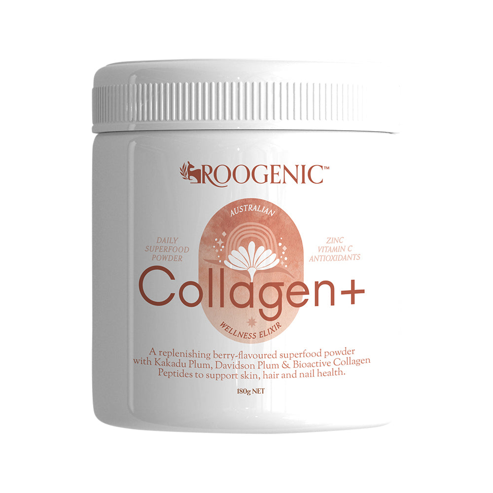 Roogenic Daily Superfood Powder Collagen+ 180g, Glow & Joint Support Blend