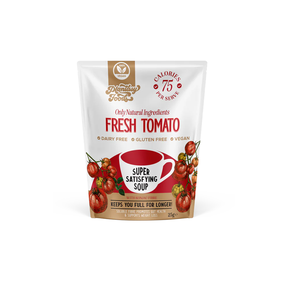 Plantasy Foods The Good Soup 25g Sachet, Fresh Tomato With Only 75 Calories