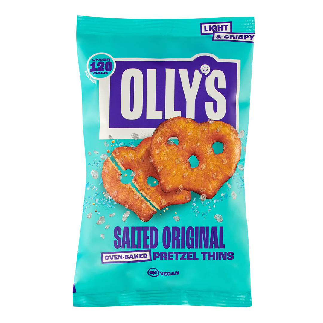 Olly's Pretzel Thins 140g, Original Salted Flavour
