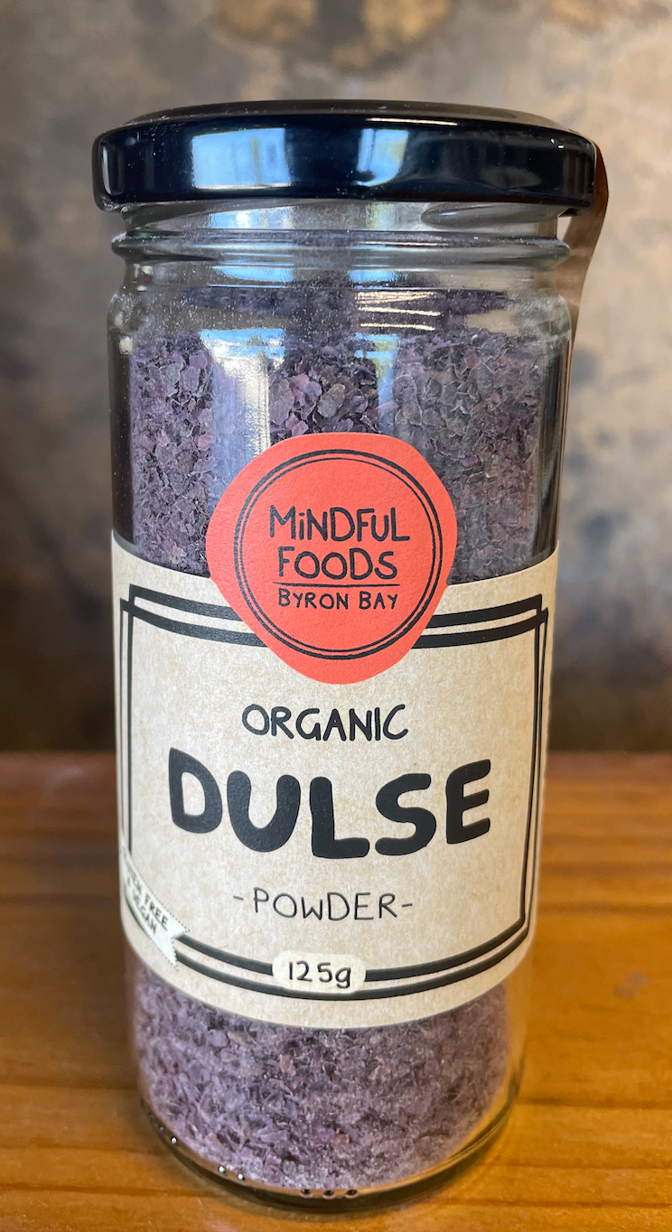 Mindful Foods Organic Dulse Powder 80g, Nutrient Rich Red Algae