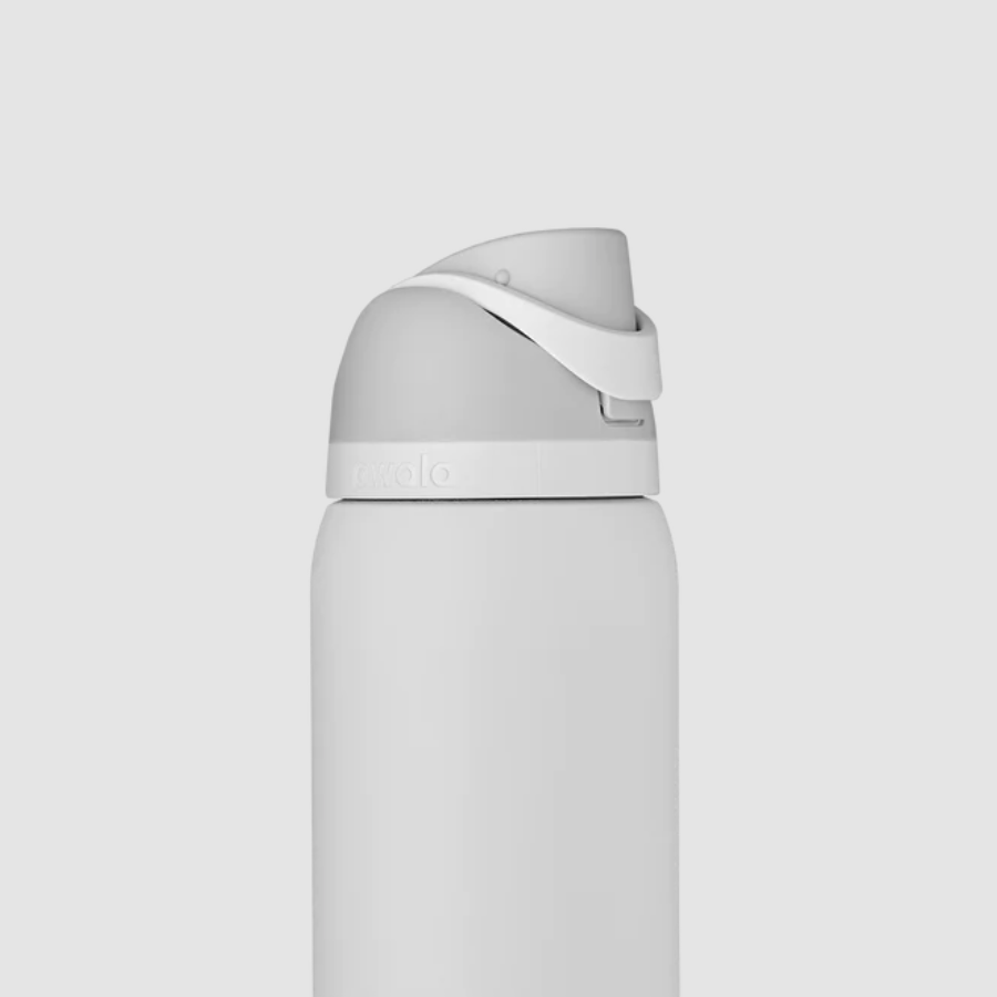 Owala FreeSip Stainless Steel Water Bottle 24oz, 32oz or 40oz, Shy Marshmallow