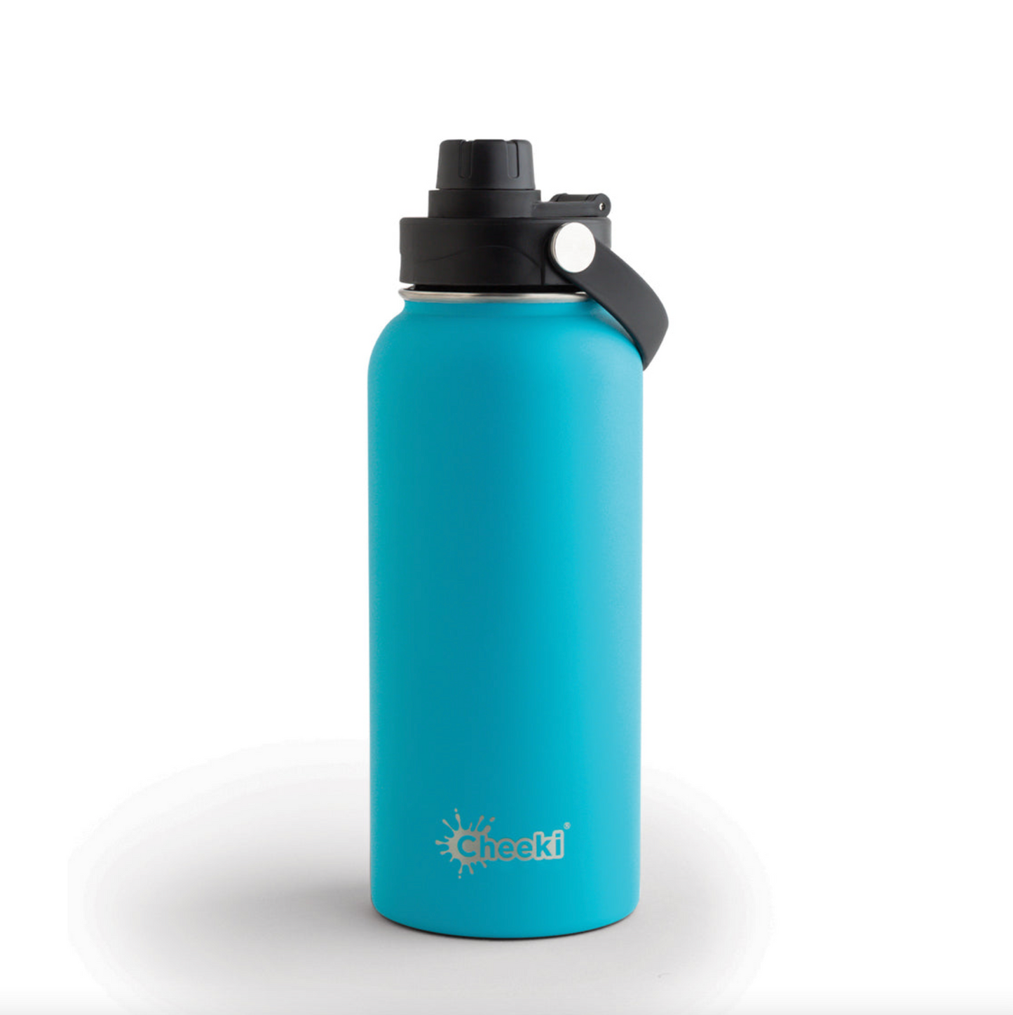 Cheeki Insulated Adventure Bottle 600ml Or 1L, Aqua