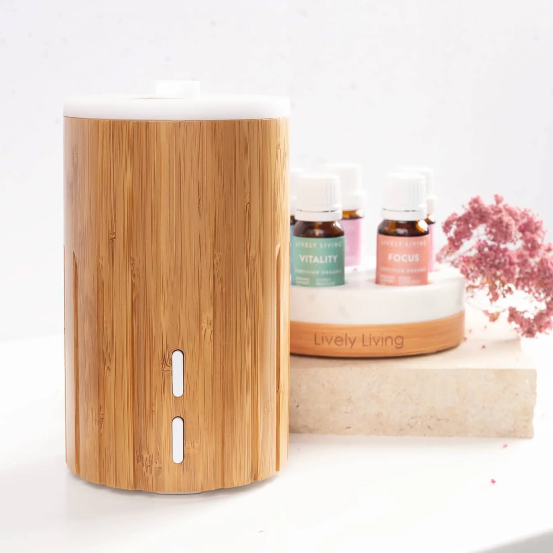 Lively Living Diffuser Aroma Omm {Bamboo}