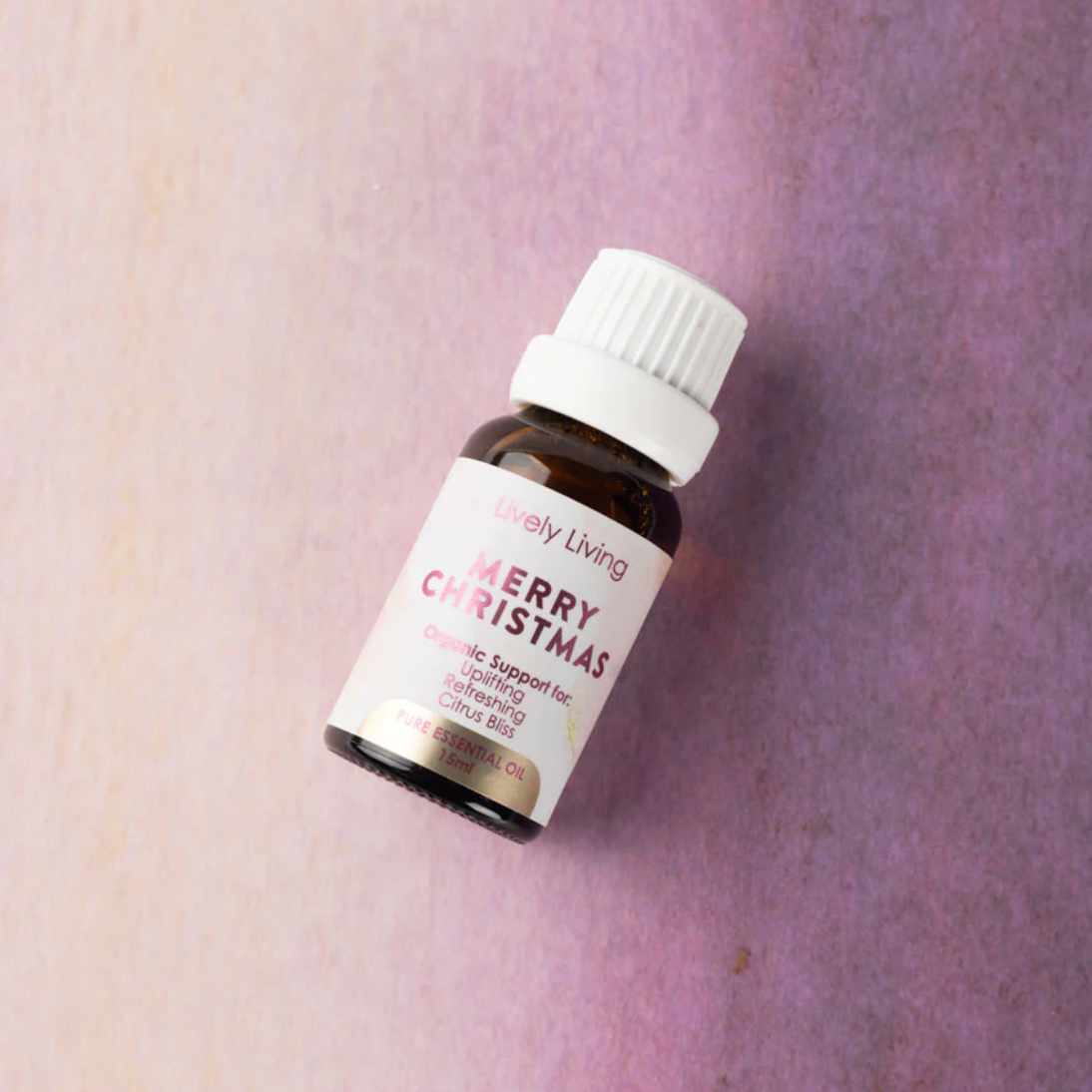 Lively Living Organic Essential Oil Blend 15ml, Merry Christmas
